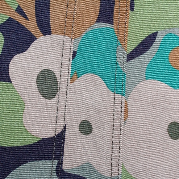 Cabi "Zip Line" Floral Side Pocket Skirt - Picture 10 of 16